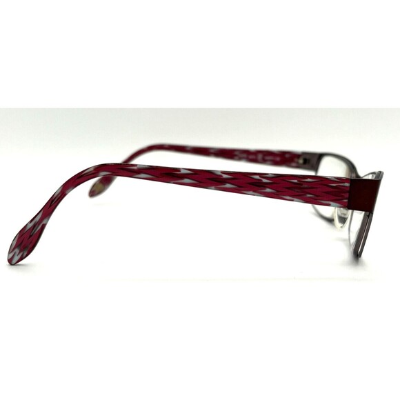 FYSH UK 3473 Women's Eyeglass Frame 987 Burgundy 52017-135 Optical Metal EUC - Picture 8 of 16